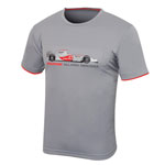 McLaren Mercedes Car T-Shirt Silver