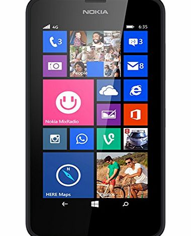 Vodafone Nokia Lumia 635 Pay As You Go Handset, Black