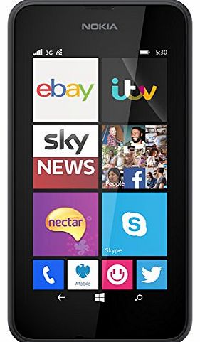 Pay As You Go Nokia Lumia 530 Handset - Black