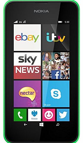 Pay As You Go Nokia Lumia 530 Handset - Green