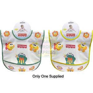 Vogue International Fisher Price Childs Bib with Pouch