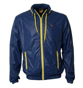 Navy Lightweight Hooded Jacket (Boris)