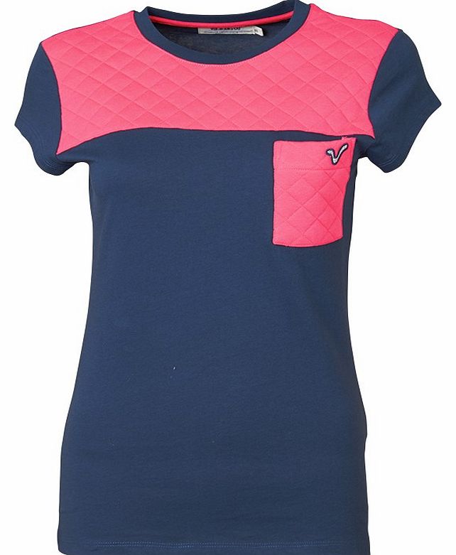 Womens Bates T-Shirt Navy