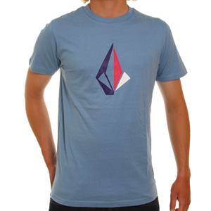 Distoned Slim Tee shirt - Airforce Blue