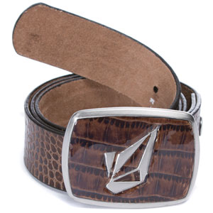 Half Stone Leather Leather belt - Coffee