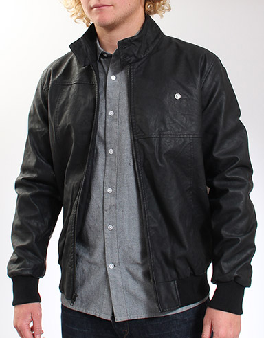 Hoxton Nuts Mock leather jacket
