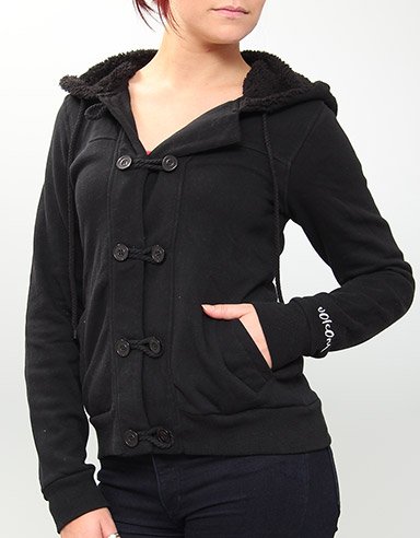 Volcom Ladies Reme Ladies button hoody