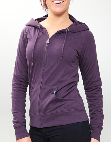 Volcom Ladies Timesoft Ladies zip hoody - Grape