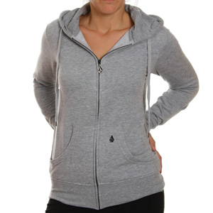 Volcom Ladies Timesoft Zip Zip hoody - Heather