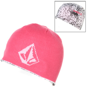 Volcom Ladies Wolfstripe Ladies reversible beanie