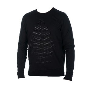 Mens Volcom Rowley Knit. Black