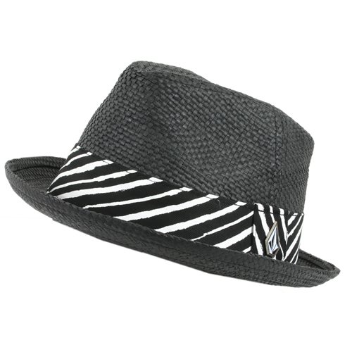 Mens volcom Barley Brimmed Hat Black