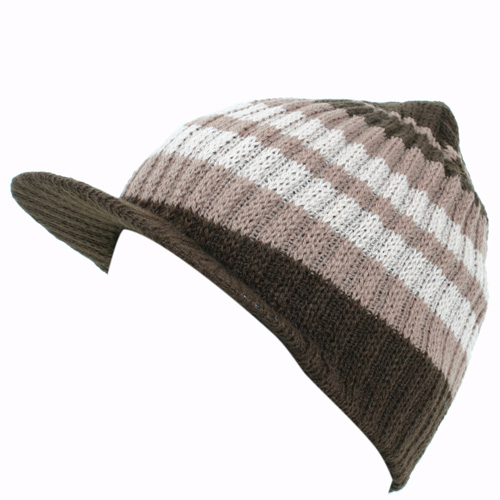 Volcom Mens Volcom Rivi Visor Beanie Brown