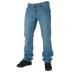 Mens volcom Surething Straight Leg Jeans Light