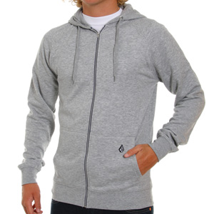 Timesoft Ultra Zip Zip hoody - Heather Grey