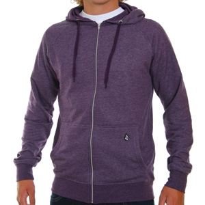 Timesoft Ultra Zip Zip hoody - Plum