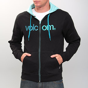 To The Point Slim Zip hoody - Black