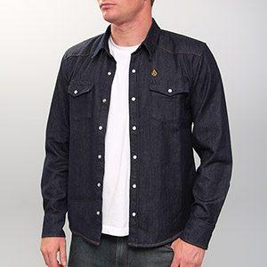 VJB Denim Shirt - Rinse Indigo