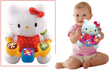 Hello Kitty Plush Rattle