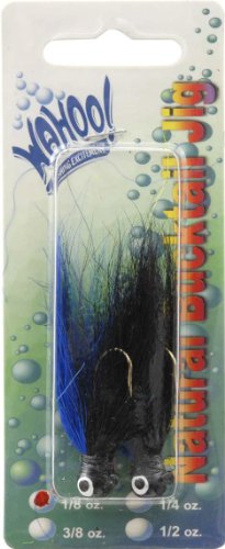 Wahoo Bucktail Jig 1/8oz Blk/blue