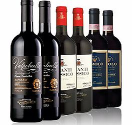 Fine Italian Reds Case Of 6