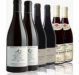 Fine Red Burgundy Case Of 6