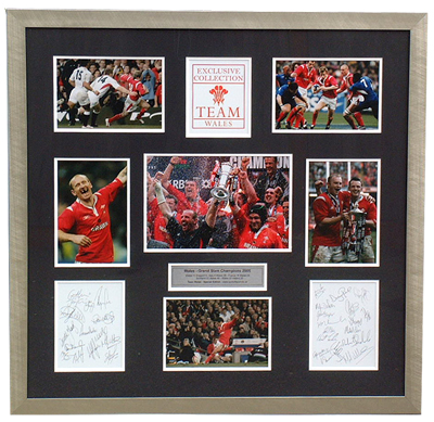 The Grand Slam Tribute - Signed photo presentation