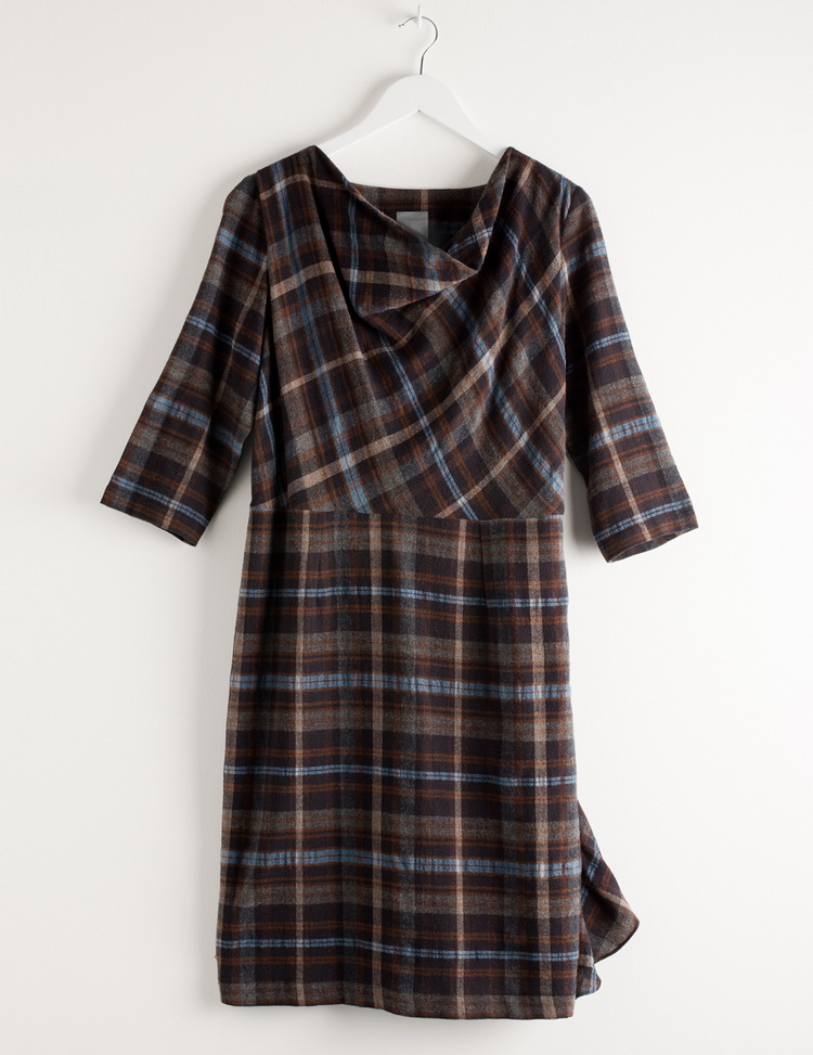 Blue Plaid Tunic