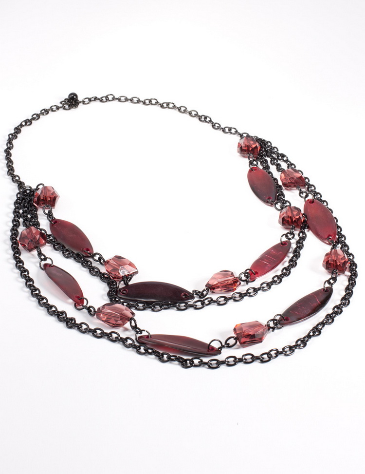 Cranberry Necklace