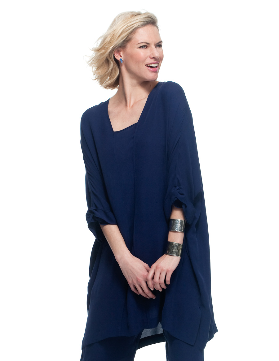 Silk Crepe Tunic