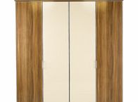 Berkeley Cream 4 Door Hinged Wardrobe