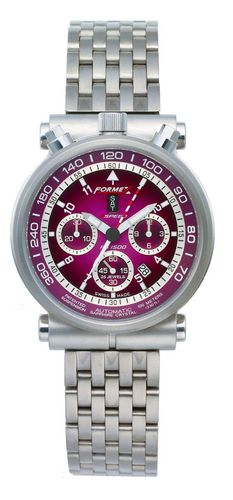 Formex 4Speed AS 1500 Chrono-Tacho Aviator Automatic - Crimson Limited Edition