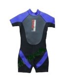 NALU 30` Childs Teens Shortie Wetsuit Blue