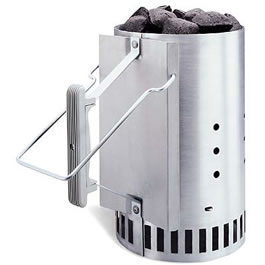 Weber Rapidfire Chimney Starter Kit 26102