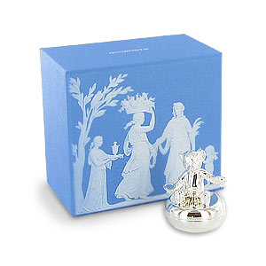 Wedgwood London Bear Silver Tooth Box