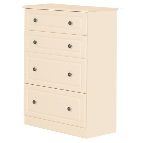 Amelie Cream Deep 4 Drawer Chest