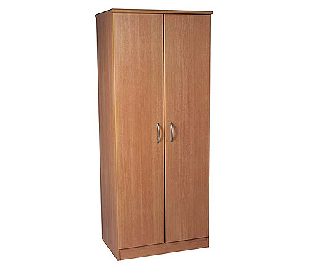 Clearance - Stratford 2 Door Wardrobe in Beech