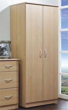 Stratford 2 Door Wardrobe in Light Oak