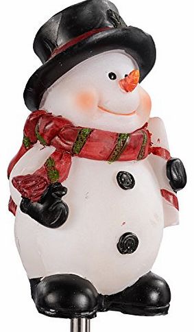 78 cm Solar Powered Snowman Light Garden Christmas Decoration