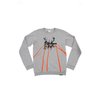 Crewneck Sweatshirt - Laser Animals (Grey)