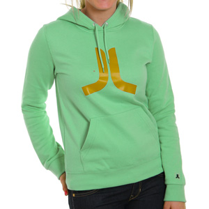 WESC Ladies Icon Hoody - Ghostbuster Green