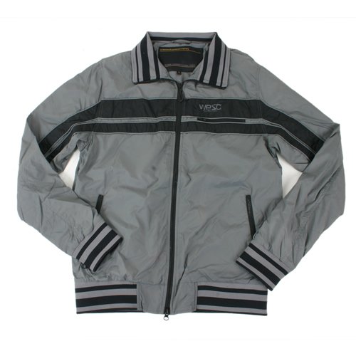 Mens WESC Leffe Jacket 940 Smoked Pearl