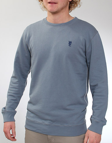 Sylvester Crew neck sweatshirt - Blue