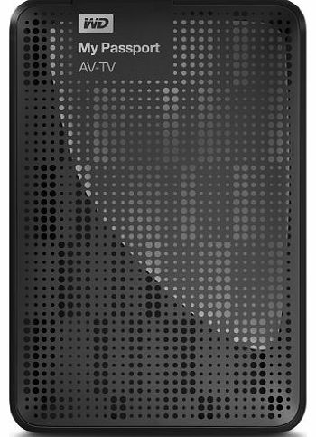 WD 500GB My Passport AV-TV Storage