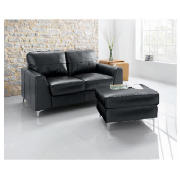 Leather Sofa, Black