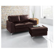 Leather Sofa, Chocolate