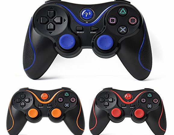 Black Wireless Controller Bluetooth Gamepad PS3 Controller