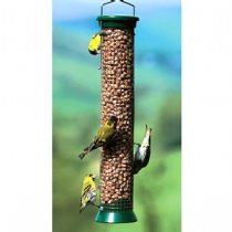 C J Wild Bird Foods Defender Metal Feeder Peanut