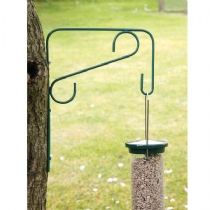 C J Wild Bird Foods Hanging Bracket Green Single