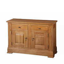 Wilkinson Furniture Calvados Solid Oak Double Sideboard